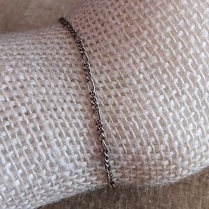 925 Italy Delicate Silver Chain Bracelet